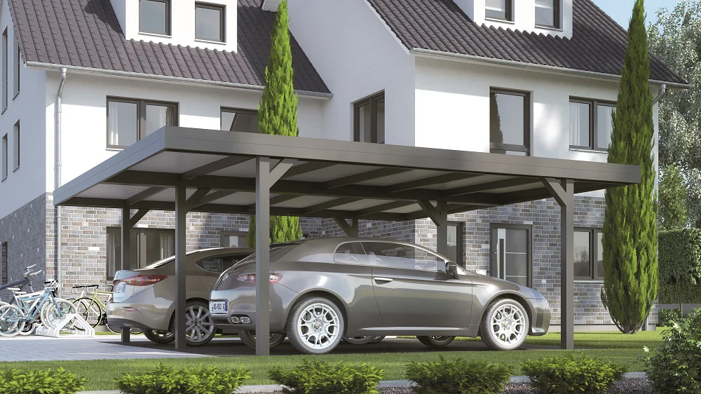 Aluminium carport op maat | Veratuin